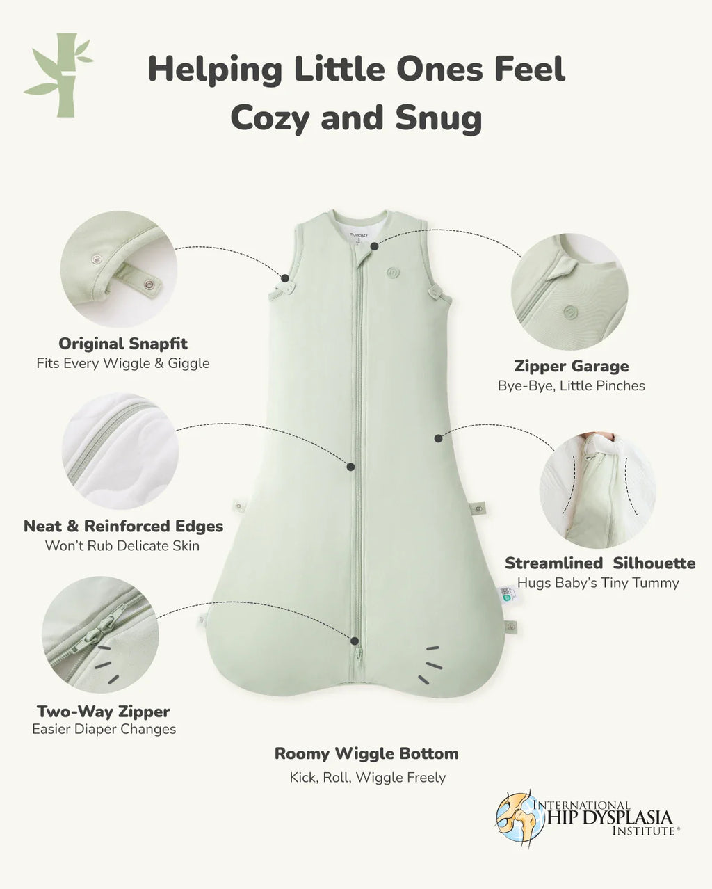 Momcozy Baby Sleep Sack 1.5 TOG