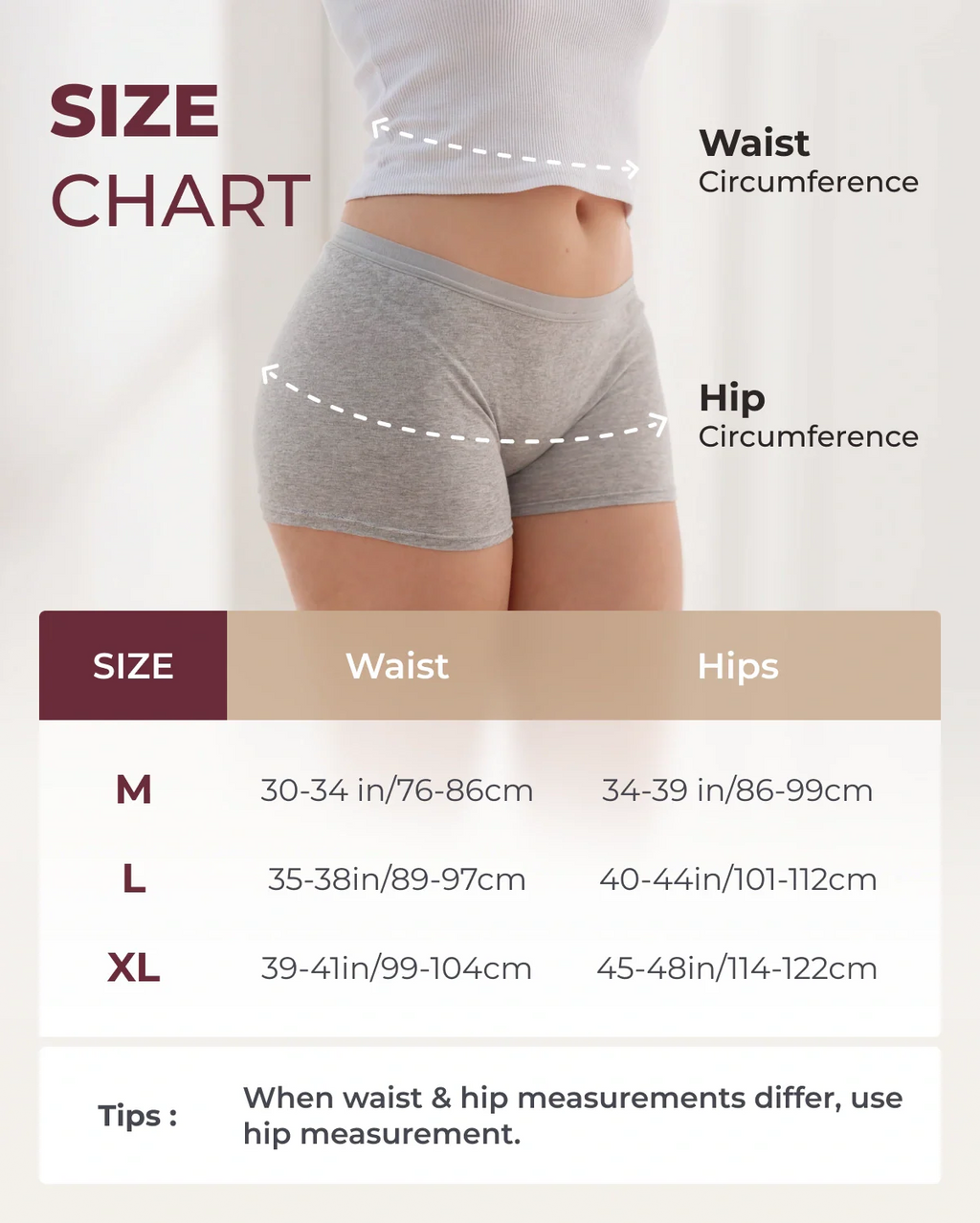 Disposable Postpartum Boyshort Underwear