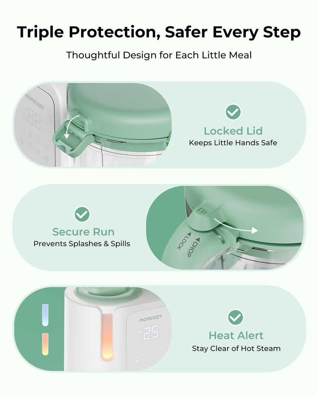 Momcozy AutoMeal Baby Food Maker